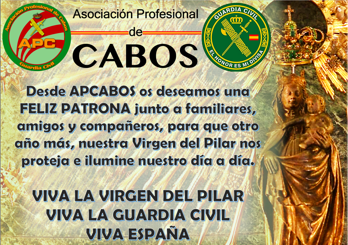 OS DESEAMOS UNA FELIZ PATRONA